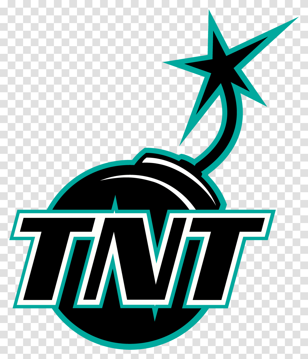 Tnt All Stars Logo Cartoon Jingfm Tnt Allstars Logo, Symbol, Trademark, Star Symbol Transparent Png