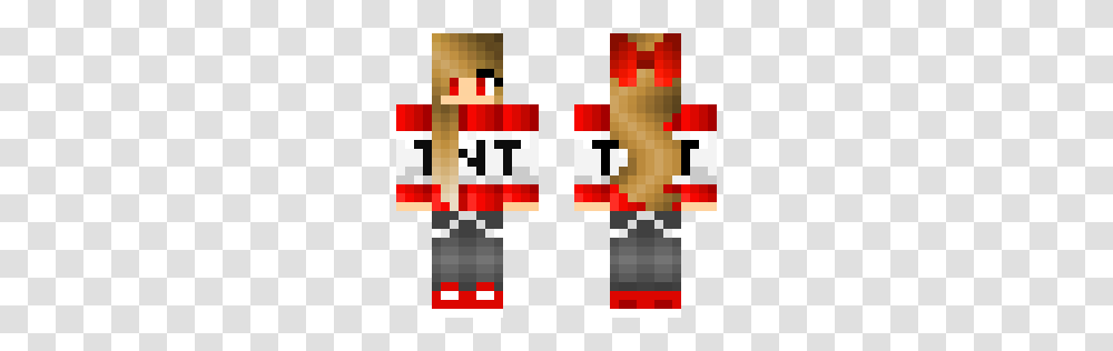 Tnt Girl Minecraft Skin, Face, Photography, Urban Transparent Png