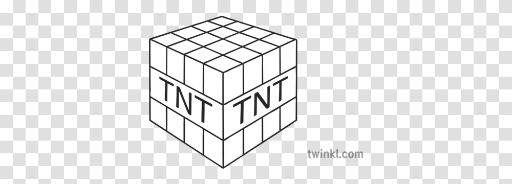 Tnt Minecraft Sandbox Video Game Ks1 Cube, Rubix Cube Transparent Png