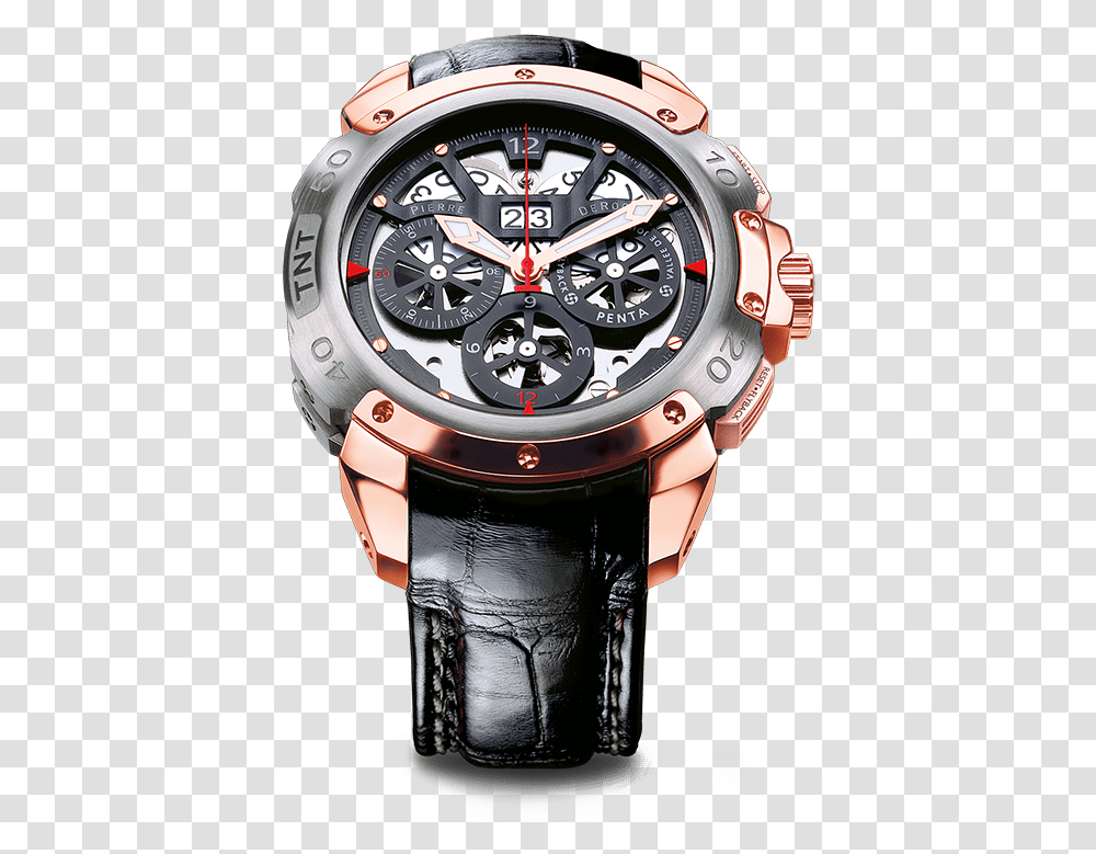 Tnt Penta Or Analog Watch, Wristwatch Transparent Png