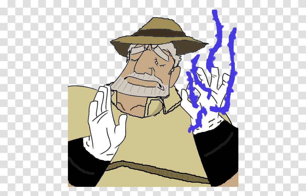 To Be Continued Jojo Old Joseph Meme, Apparel, Person, Human Transparent Png