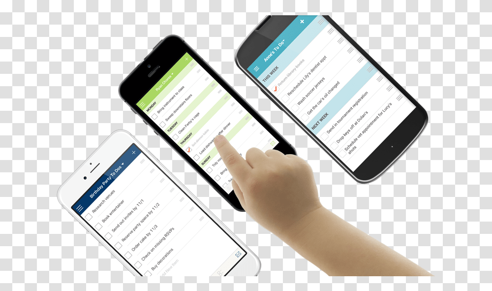 To Do List Examples Iphone, Electronics, Mobile Phone, Cell Phone, Person Transparent Png