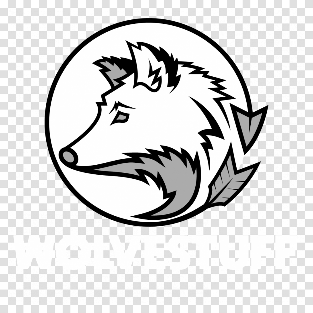 To Draw A Wolf Head Easy How Chibi Tattoos Drawing Wolf Face Drawing Easy, Animal, Mammal, Raccoon, Stencil Transparent Png