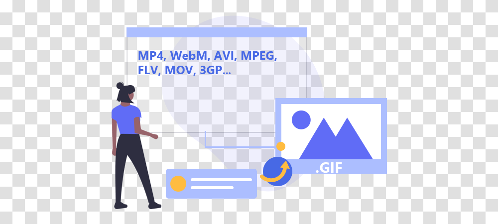 To Gif Converter Vertical, Person, Text, Paper, Advertisement Transparent Png