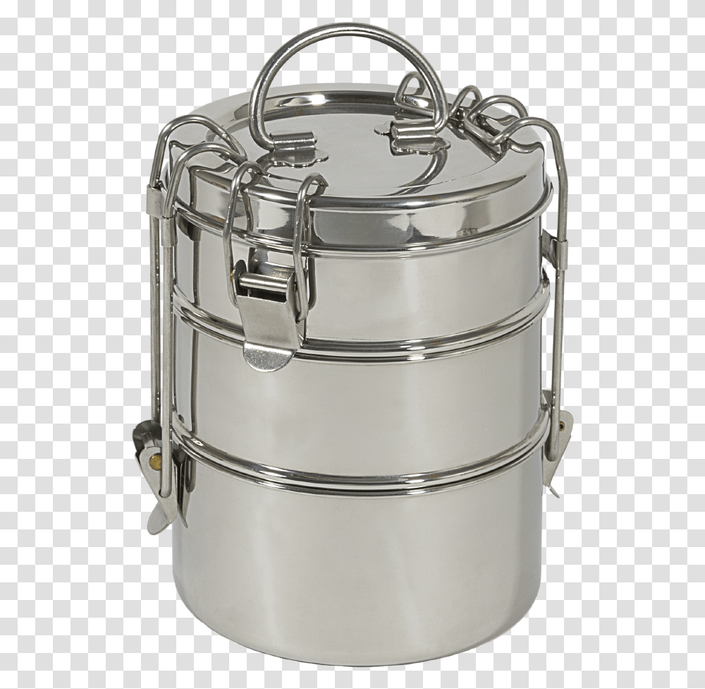 To Go Ware 3 Tier Stainless Steel Tiffin Reusable Oven 3 Tier Stainless Steel Tiffin, Mixer, Appliance, Barrel, Keg Transparent Png