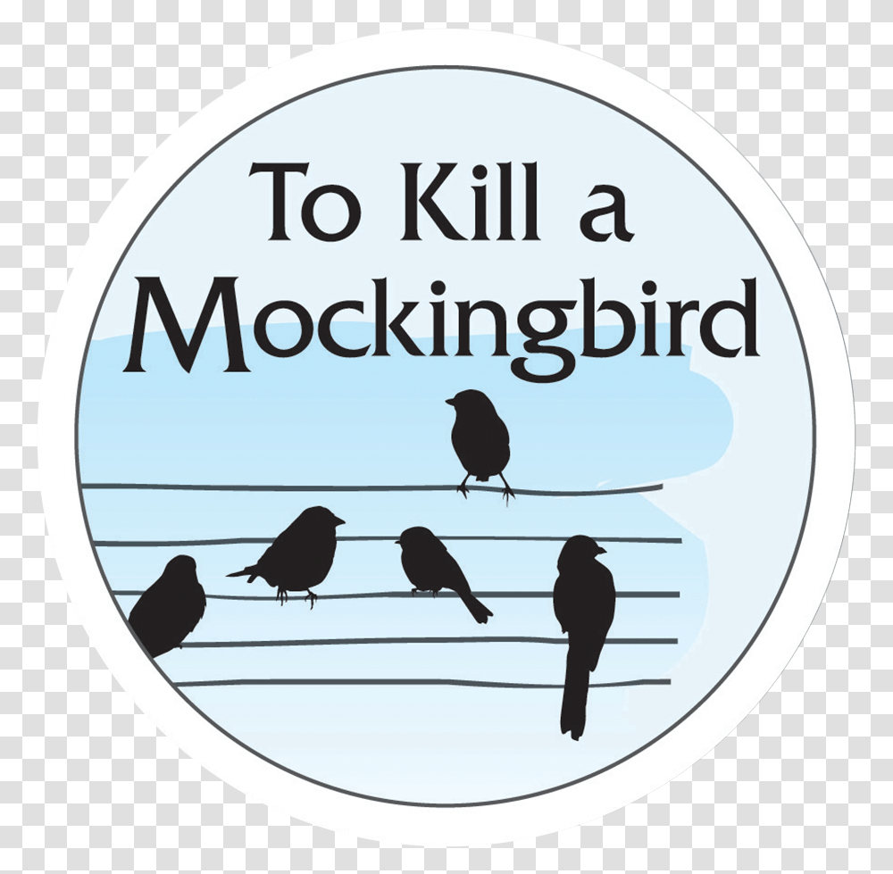 To Kill A Mockingbird Circle, Animal, Text, Blackbird, Agelaius Transparent Png