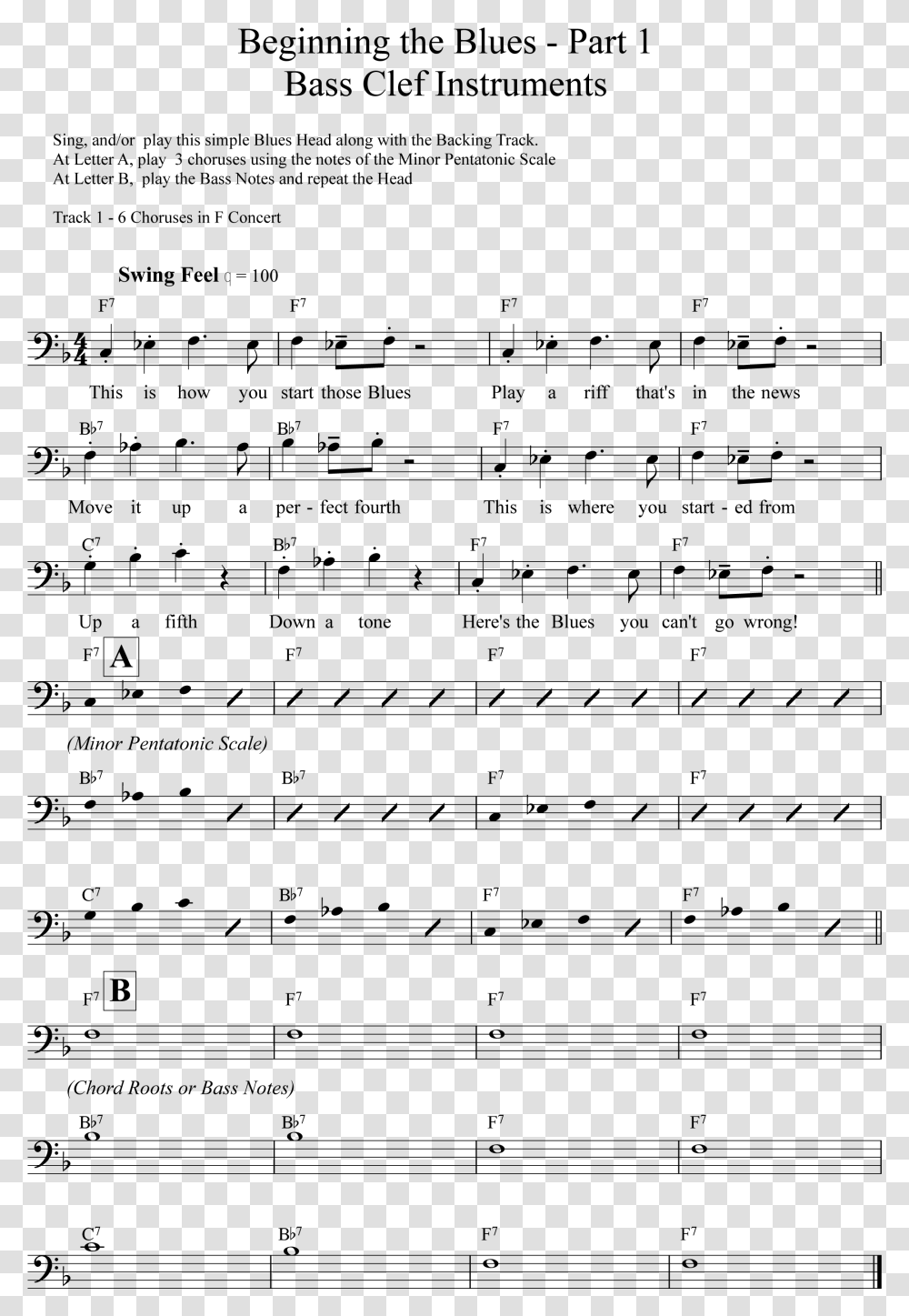 To Print The Notation For Part 1 Bass Clef Sheet Music, Gray, World Of Warcraft Transparent Png