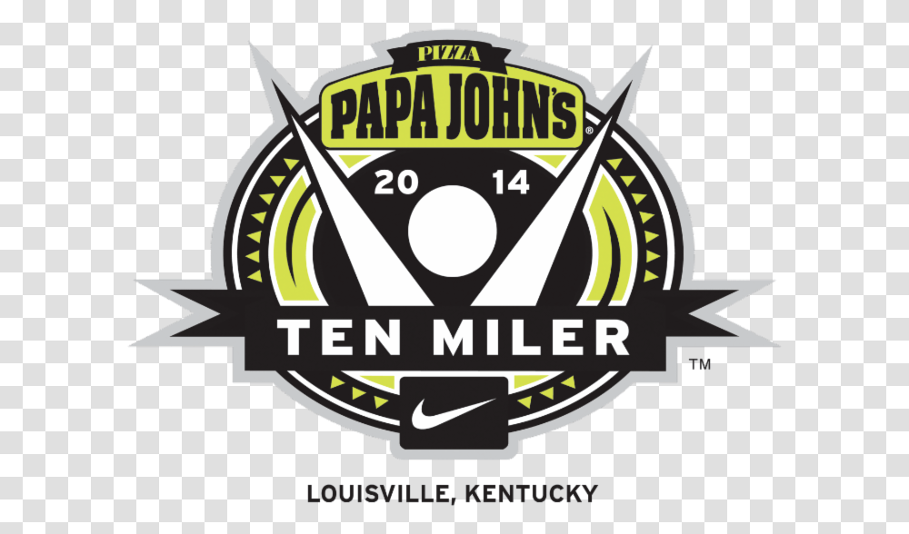 To Register For The Papa Johnquots 10 Miler 2014 Pjtm Emblem, Logo, Label Transparent Png