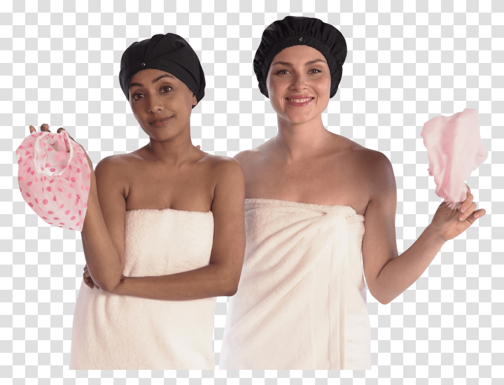 To Stop Frizzy Hair In The Shower Don't Wear Plastic Bride, Person, Evening Dress, Robe Transparent Png