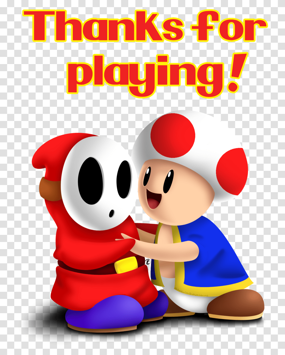 Toad And Shy Guy Download Mario Series, Label, Performer, Elf Transparent Png