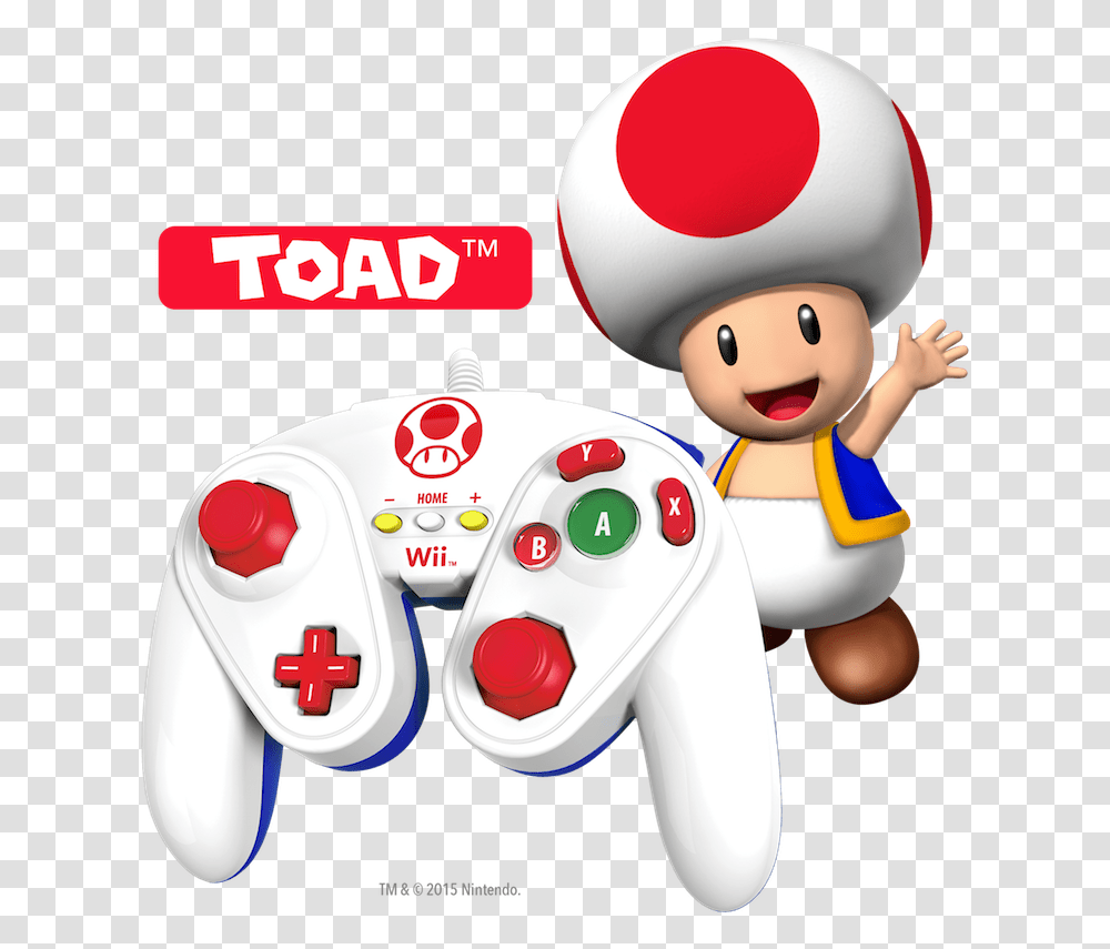 Toad Controller Toad And Toadette Mario, Electronics, Joystick, Toy, Video Gaming Transparent Png