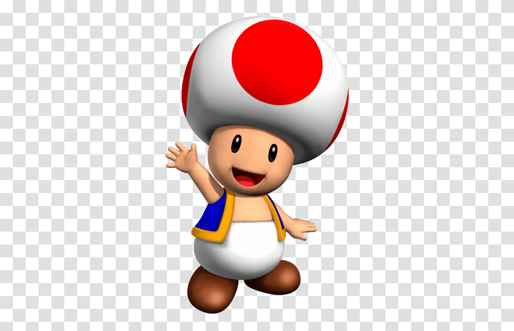 Toad Mario Background, Toy, Person, Human, Doll Transparent Png
