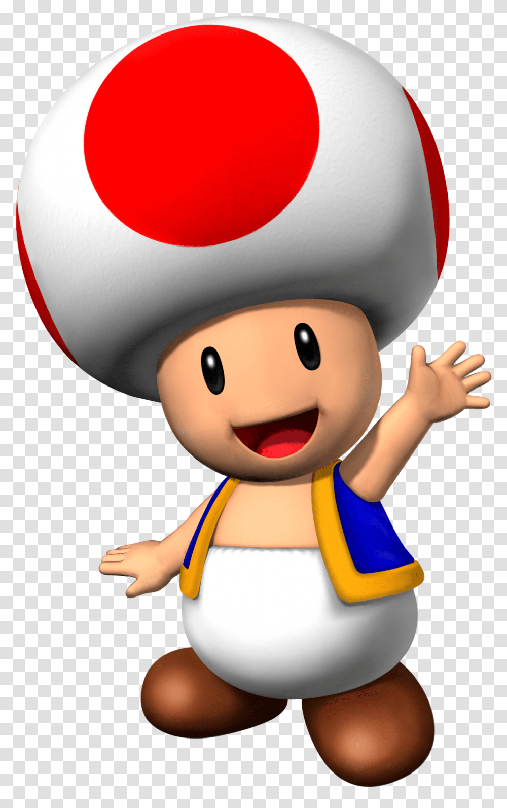 Toad Mario Without Hat, Person, Chef, Label Transparent Png