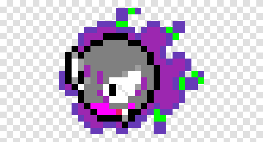 Toad Pixel Art Minecraft, Rug, Purple, Pac Man Transparent Png