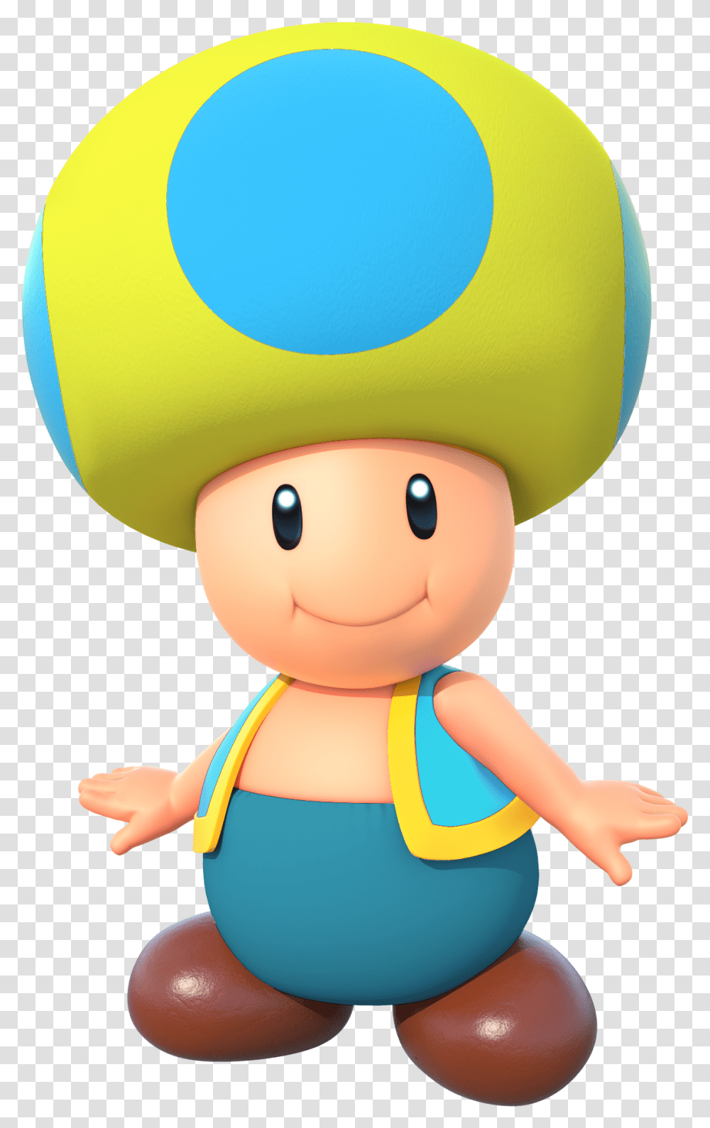 Toad Yellow Ice Super Mario Characters, Doll, Toy, Elf Transparent Png