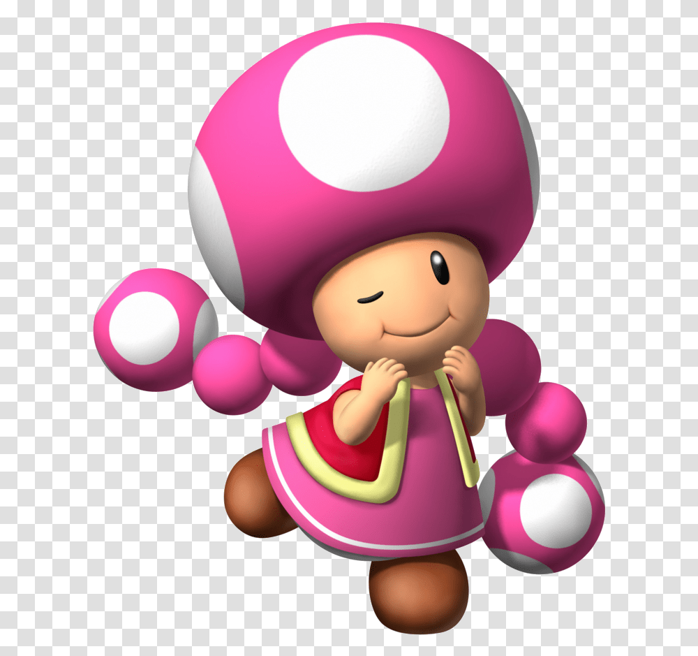 Toadette Mario, Rattle, Sphere, Purple, Toy Transparent Png
