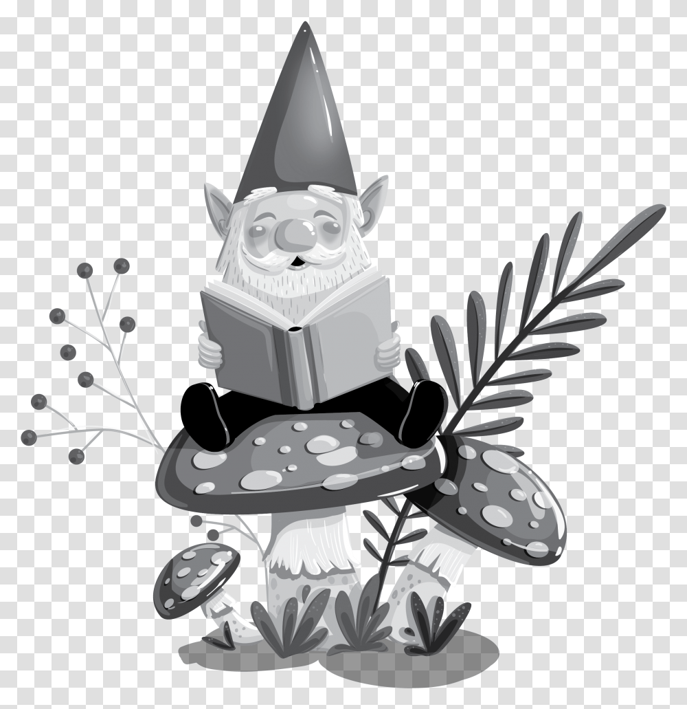 Toadstool Enchanted Forest Cartoon Animals, Plant, Tree, Leaf, Toy Transparent Png