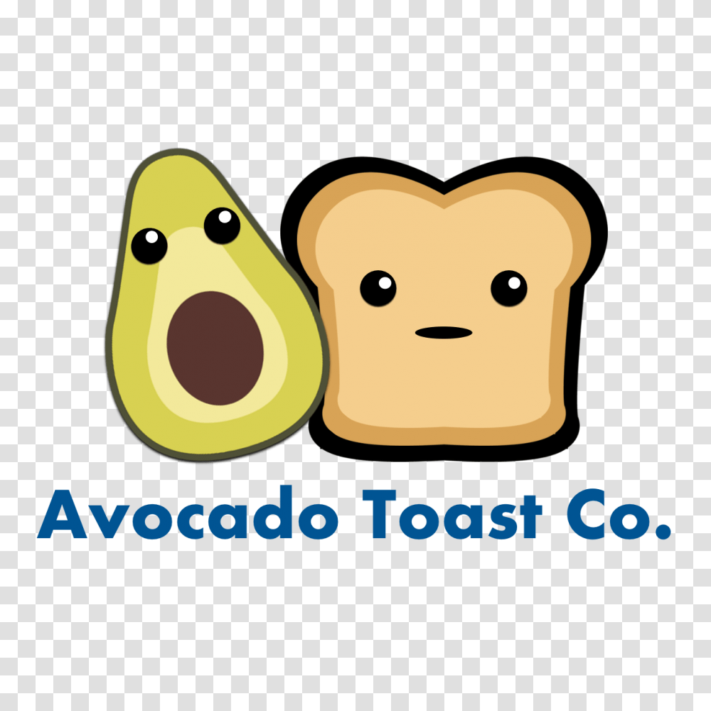 Toast Avocado Clip Black And White Animation Clip Art, Plant, Fruit, Food, Label Transparent Png