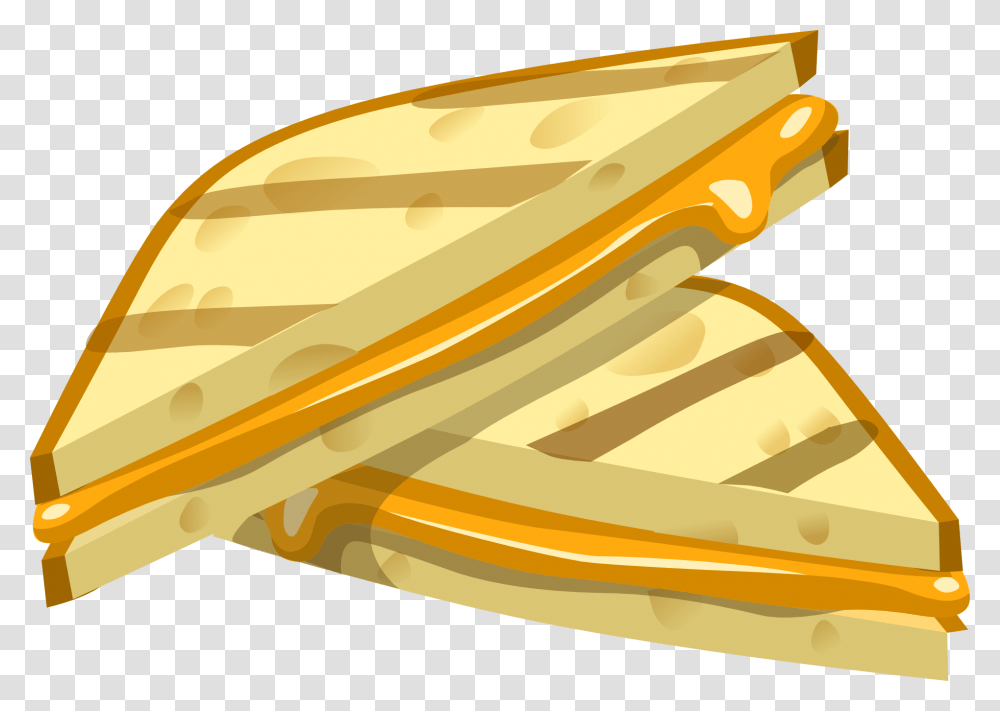 Toast Clipart Grilled Cheese Clip Art, Gold, Food, Bread, Sliced Transparent Png
