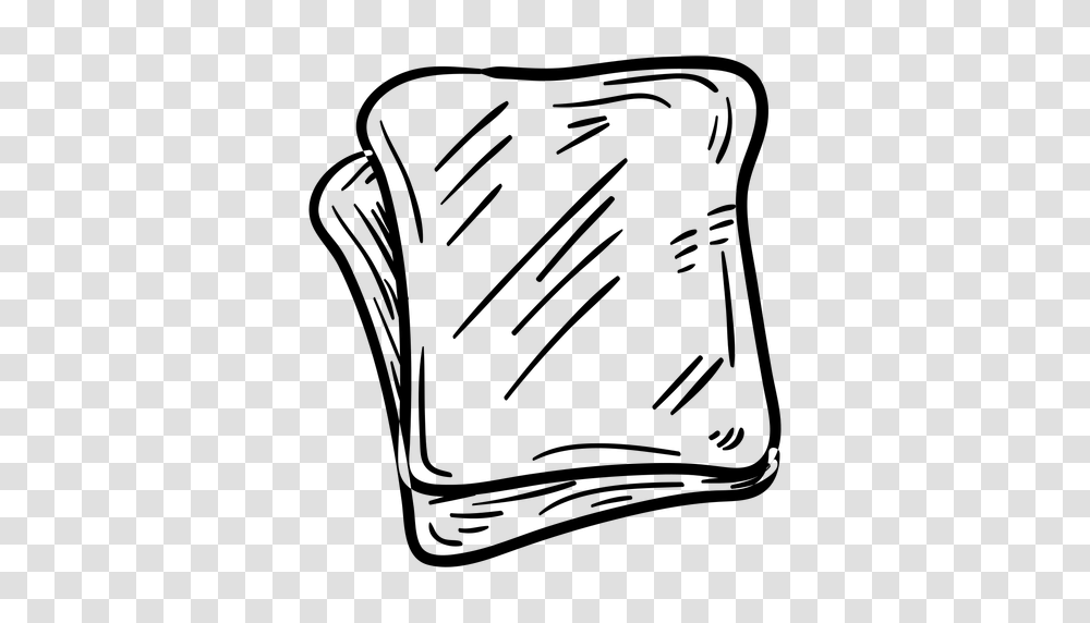 Toast Hand Drawn, Gray, World Of Warcraft Transparent Png