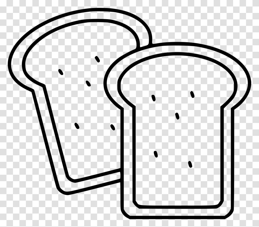 Toast Icon Free Download, Stencil, Doodle, Drawing Transparent Png