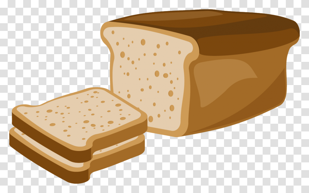 Toast Rye Bread Breakfast White Bread Vector Sliced Bread, Food, French Toast, Cracker, Bread Loaf Transparent Png