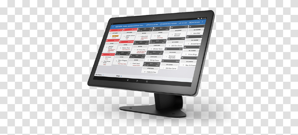 Toast System For Restaurants, Tablet Computer, Electronics, Monitor, Screen Transparent Png