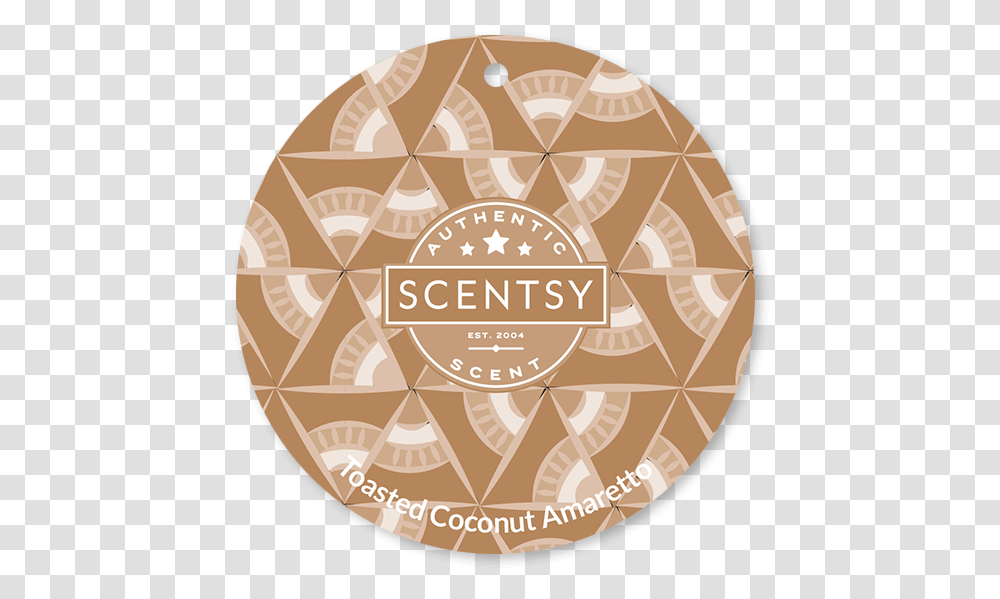 Toasted Coconut Amaretto Scentsy Scent Circle Buy Lilacs And Violets Scent Circle, Text, Symbol, Logo, Rug Transparent Png