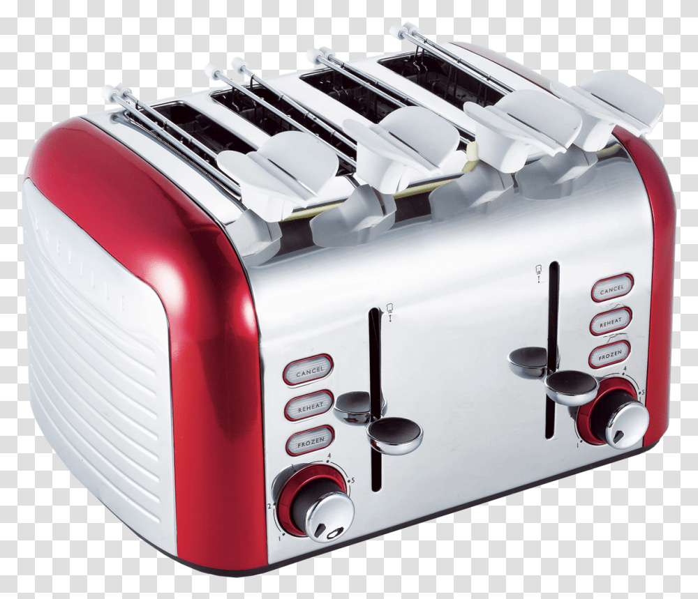 Toaster X4 Toaster, Appliance Transparent Png