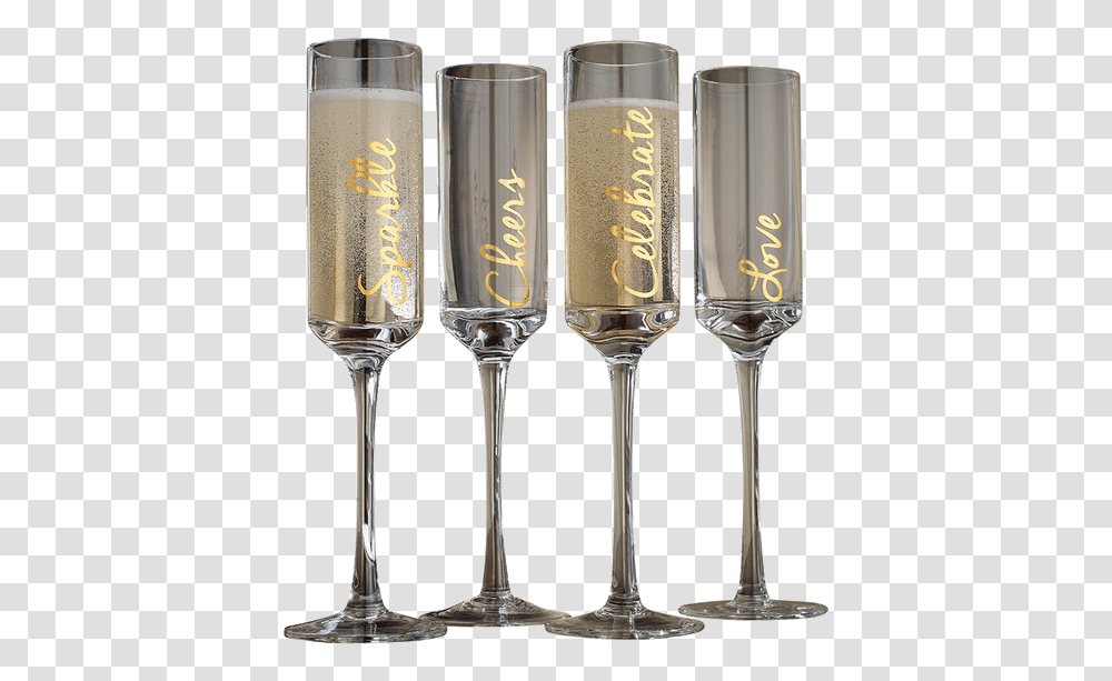 Toasting Flute Glasses Set Of Champagne Stemware, Goblet, Wine Glass, Alcohol, Beverage Transparent Png