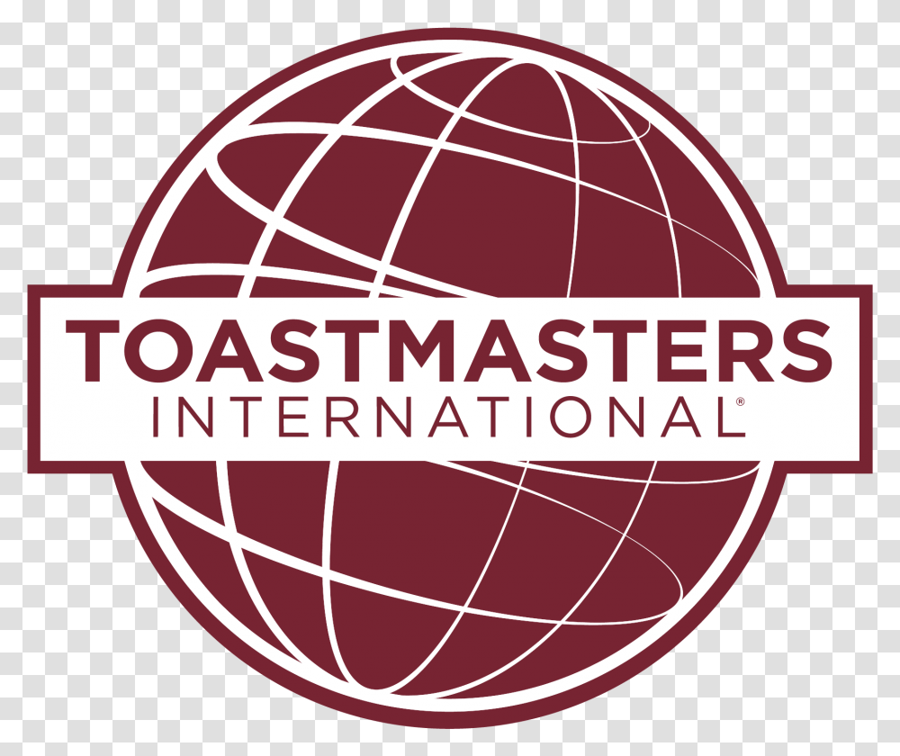 Toastmasters International Logo And Design Elements Toastmaster International Logo, Sphere, Symbol, Trademark, Ball Transparent Png