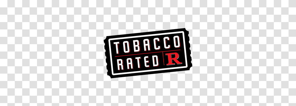 Tobacco Rated R, Label, Word, Alphabet Transparent Png