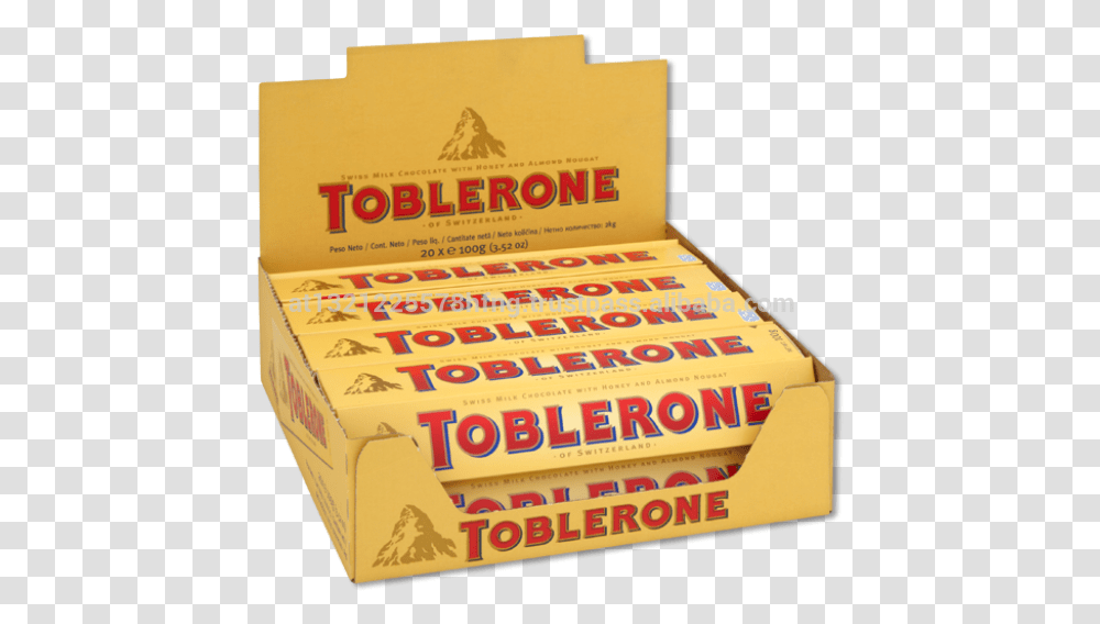 Toblerone Milk Chocolate Swiss Toblerone Chocolate Price In Saudi, Box, Paper, Incense Transparent Png