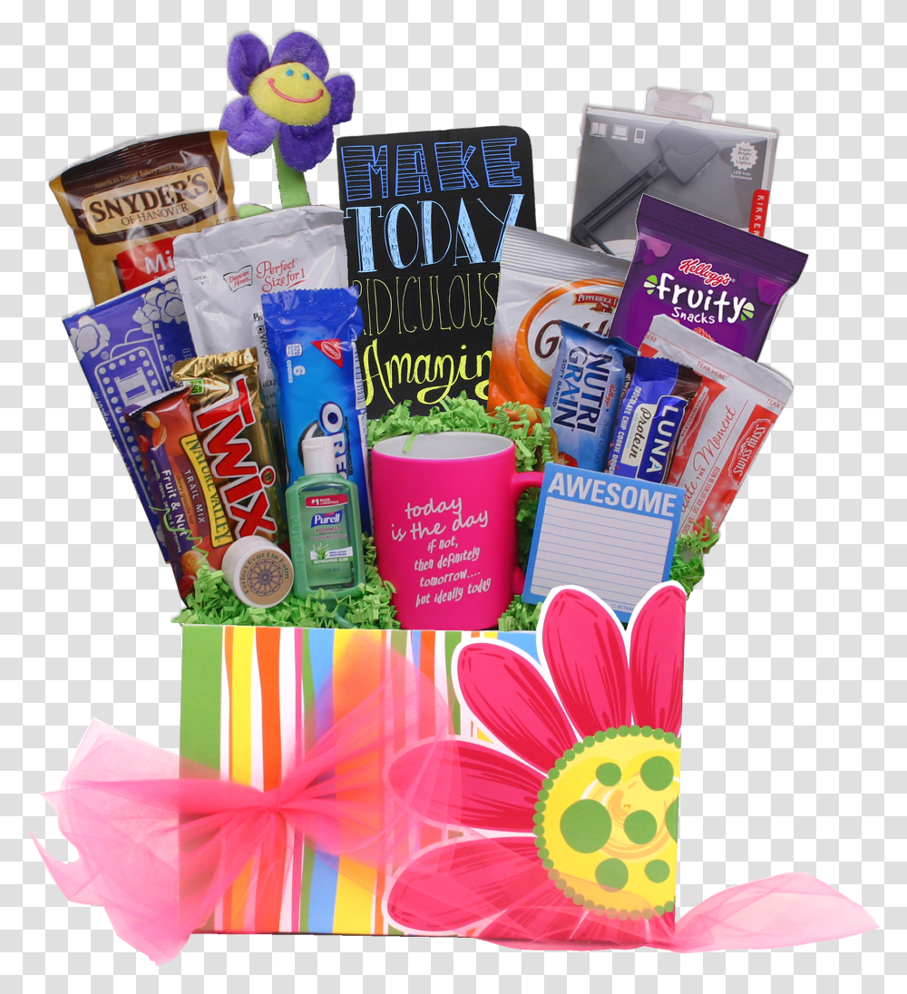 Today Is The Day Gift Basket Gift Baskets For Her Transparent Png