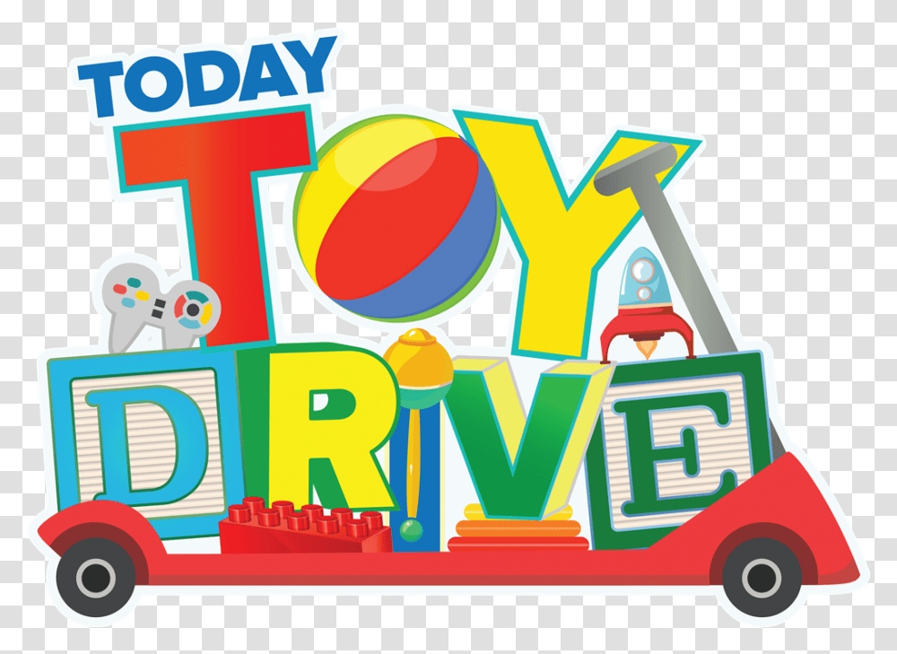 Todays Annual Toy Drive Make Holidays Sparkle For Kids, Fire Truck, Vehicle, Transportation Transparent Png