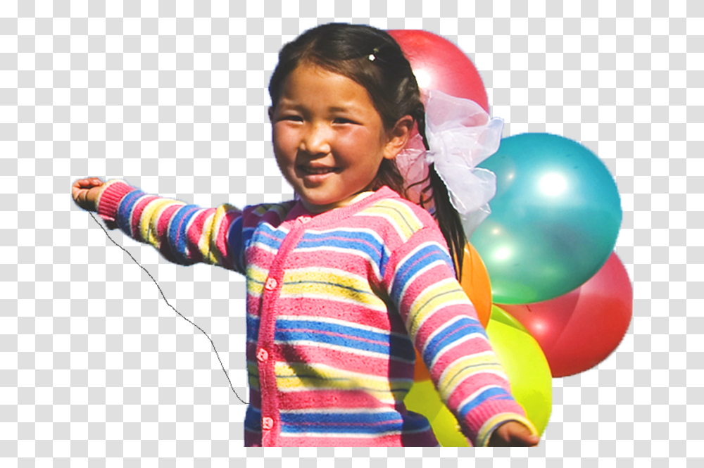 Toddler, Ball, Person, Balloon, Face Transparent Png