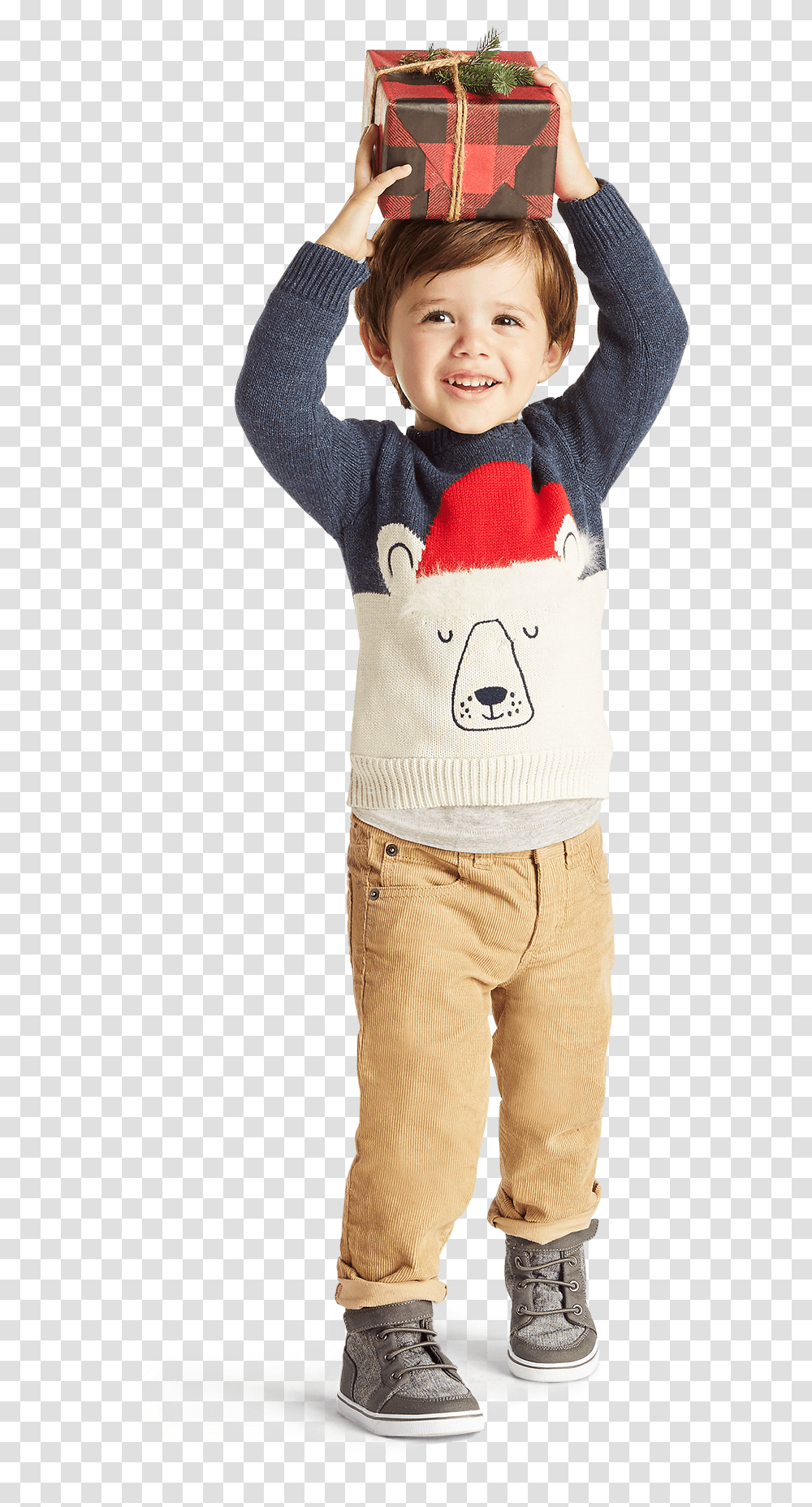 Toddler, Person, Sweater, Pants Transparent Png