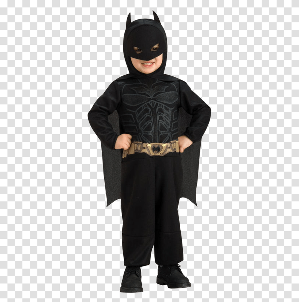Toddler The Dark Knight Rises Batman Costume Toddler Batman Costume, Apparel, Person, Human Transparent Png