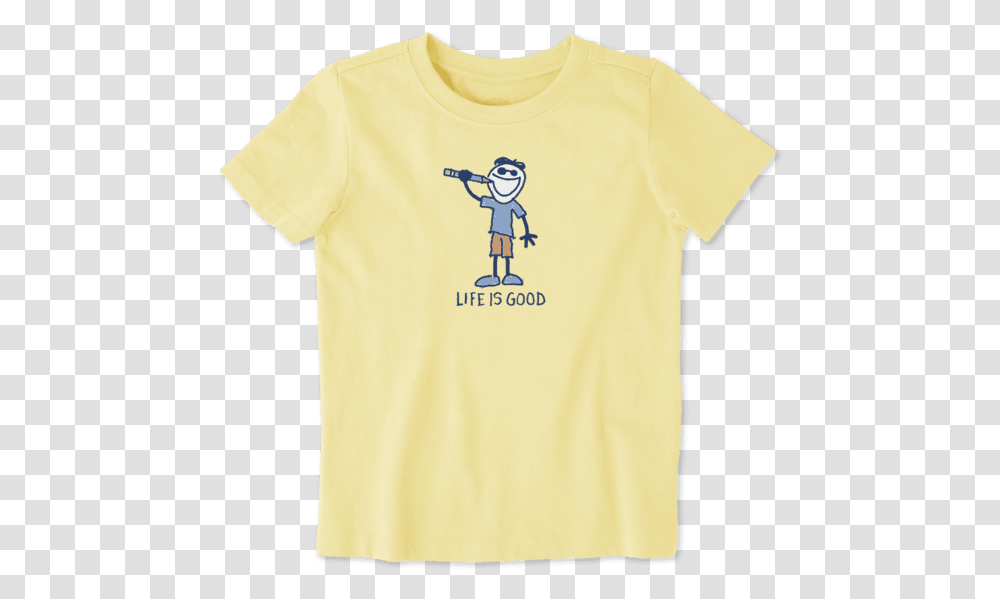 Toddlers Crayon Jake Crusher Tee Cartoon, Apparel, T-Shirt, Sleeve Transparent Png