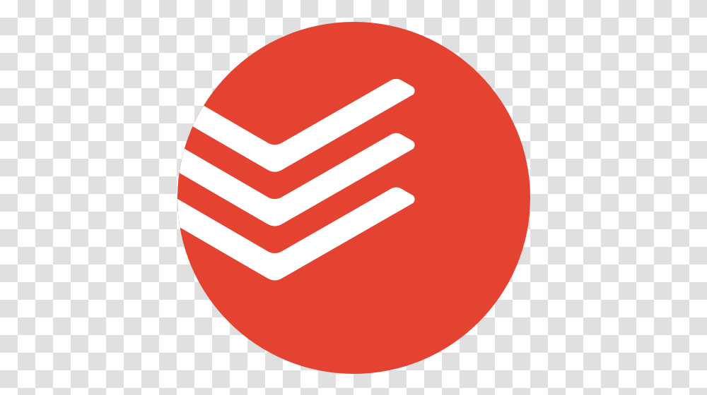 Todoist Logo Todoist Logo, Label, Text, Symbol, Trademark Transparent Png