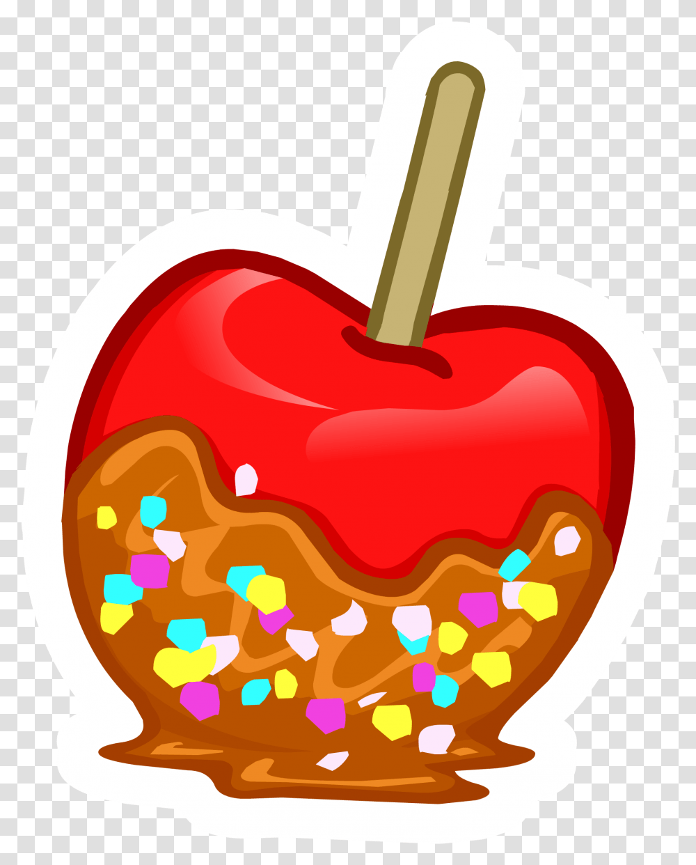 Toffee Candy Clipart Candy Apple Clipart, Plant, Fruit, Food, Sweets Transparent Png