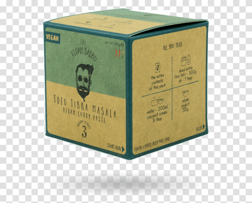 Tofu Tikka Masala Chicken Tikka Masala, Box, Cardboard, Carton, Label Transparent Png