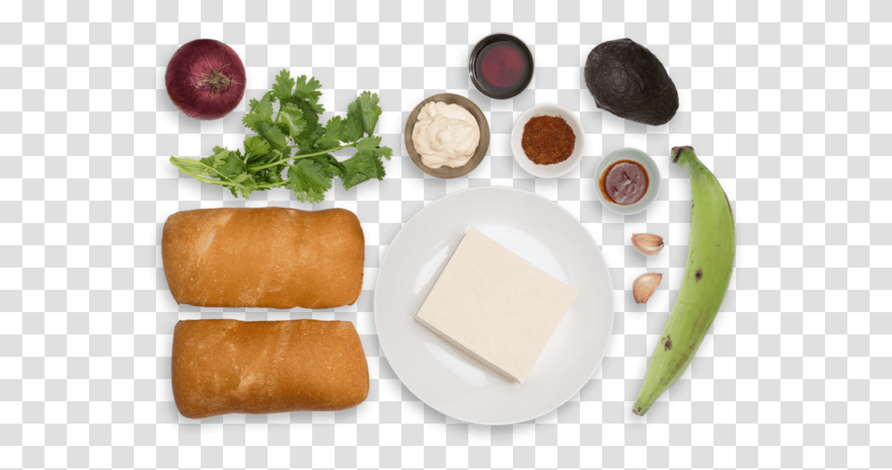 Tofu Tortas Amp Tostones With Mojo Dipping Sauce Snap Pea, Bread, Food, Plant, Vegetable Transparent Png