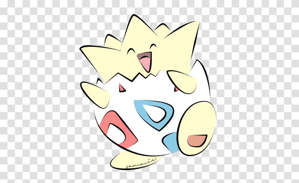 Togepi Togepi Coloured, Star Symbol, Pillow, Cushion Transparent Png