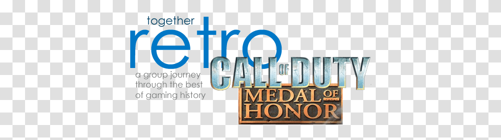 Together Retro Game Club Call Of Duty Medal Of Honor, Word, Novel, Book Transparent Png
