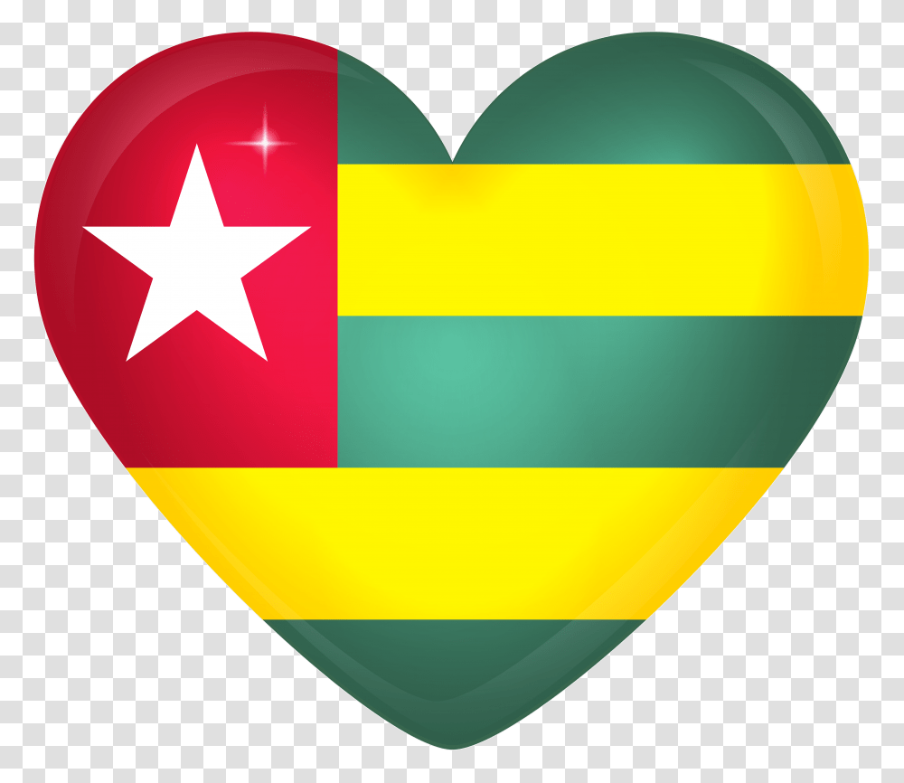 Togo Large Heart, Balloon, Star Symbol Transparent Png