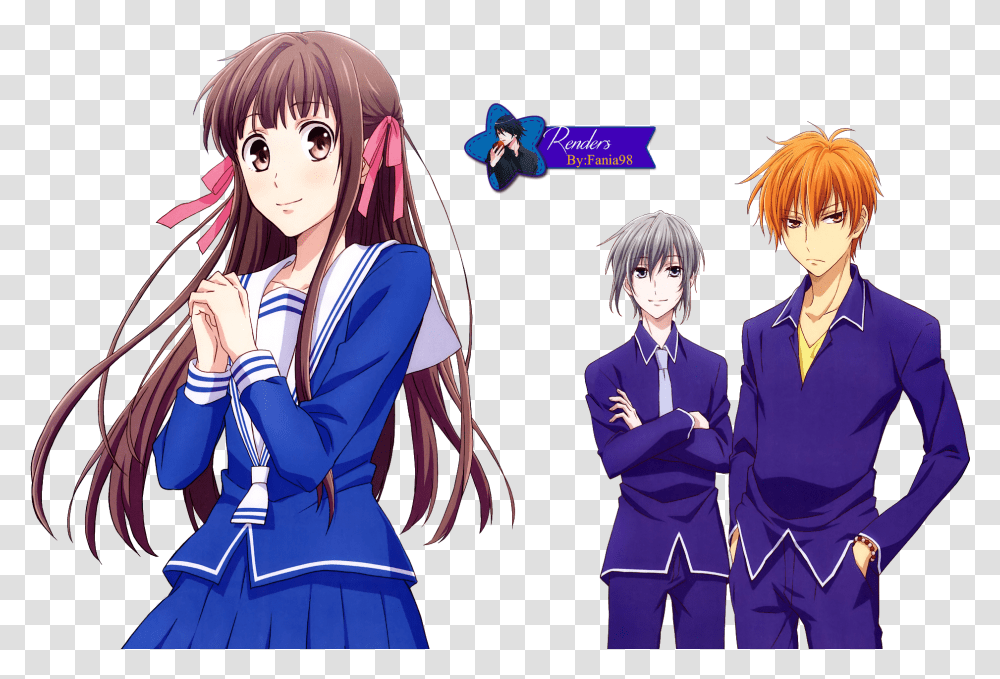 Tohrukyoyuki Basket 2019 Fruits Basket Anime, Manga, Comics, Book, Person Transparent Png