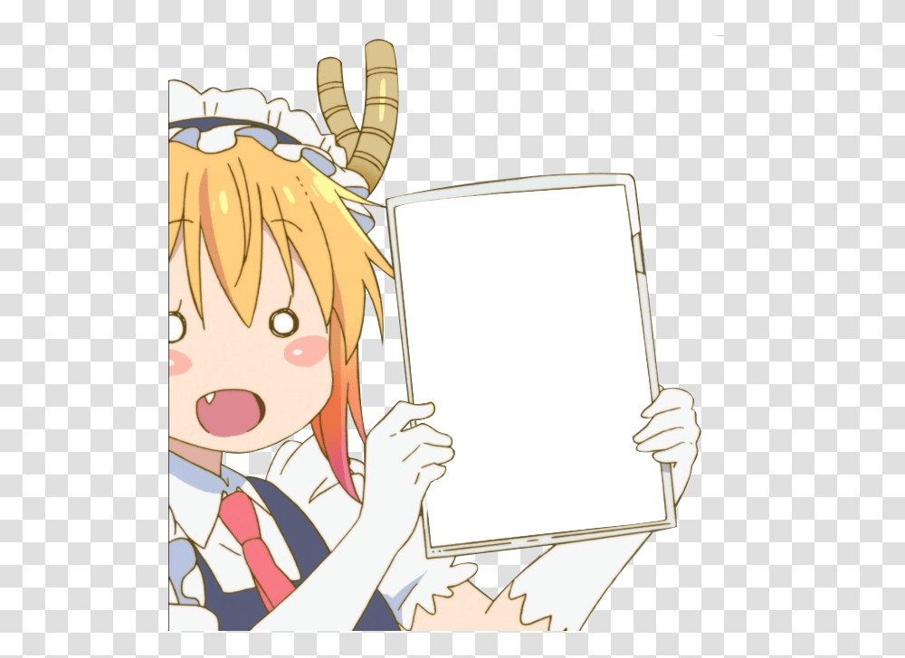 Tohrus List Of People Better Than Kobayashi, Manga, Comics, Book, Lamp Transparent Png