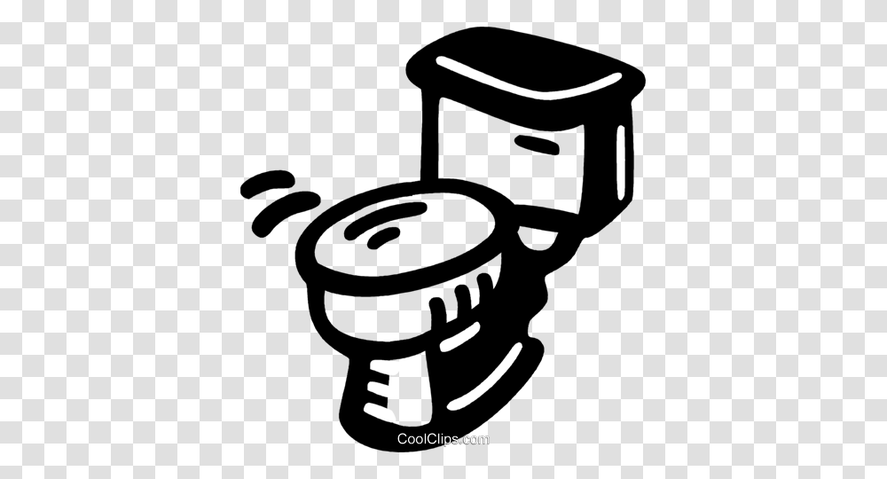 Toilet Bowl Royalty Free Vector Clip Art Illustration, Drum, Percussion, Musical Instrument, Frying Pan Transparent Png