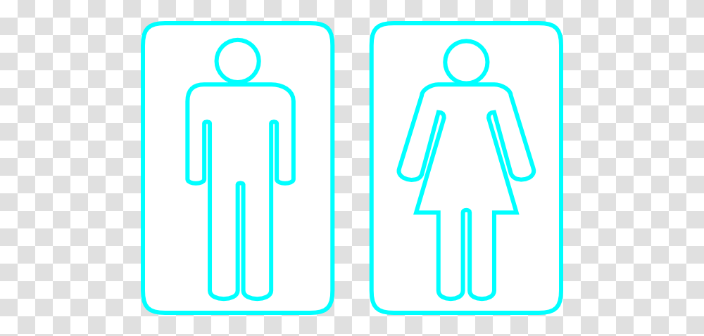 Toilet Outline Cyan Clip Art, Number, Sign Transparent Png